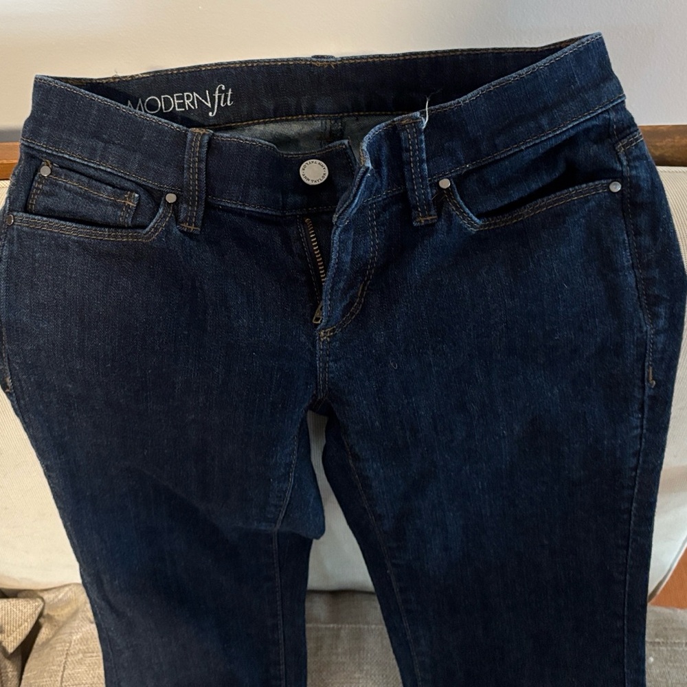 Ann Taylor Deep Blue Jeans Size 00
